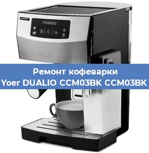 Ремонт кофемашины Yoer DUALIO CCM03BK CCM03BK в Краснодаре